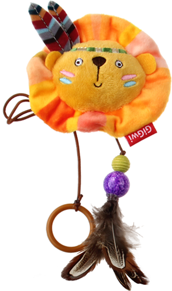 GiGwi HAPPY INDIANS Vingerhanger Leeuw GiGwi HAPPY INDIANS Vingerhanger Leeuw