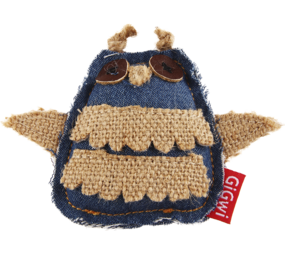 GiGwi CATCH SCRATCH Jean Owl