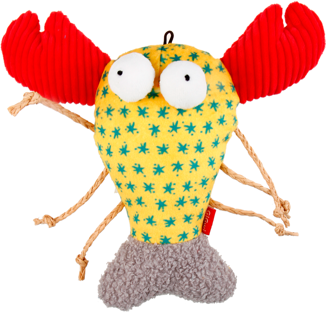 GiGwi CATCH SCRATCH Homard