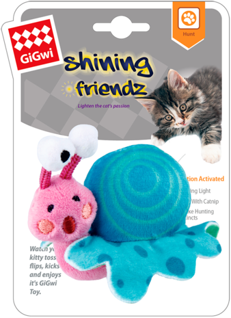 GiGwi Shining Friends Schnecke GiGwi Shining Friends Schnecke