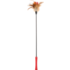 GiGwi Feather Teaser Cat wand Red GiGwi Feather Teaser Cat wand Red
