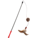 GiGwi Feather Teaser Kattenhengel Met Pluchen Staart Rood GiGwi Feather Teaser Kattenhengel Met Pluchen Staart Rood