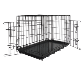 Jack & Vanilla Jack & Vanilla Draadkooi 2 Deuren Zwart Jack & Vanilla Jack & Vanilla Draadkooi 2 Deuren Zwart