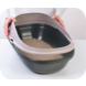 Jack & Vanilla PLASTICS Ella Comfort Kattenbak Grijs-59x39x23cm Jack & Vanilla PLASTICS Ella Comfort Kattenbak Grijs-59x39x23cm