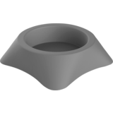 Jack & Vanilla Jack & Vanilla PLASTICS Stella Voerbak Grijs Jack & Vanilla Jack & Vanilla PLASTICS Stella Voerbak Grijs