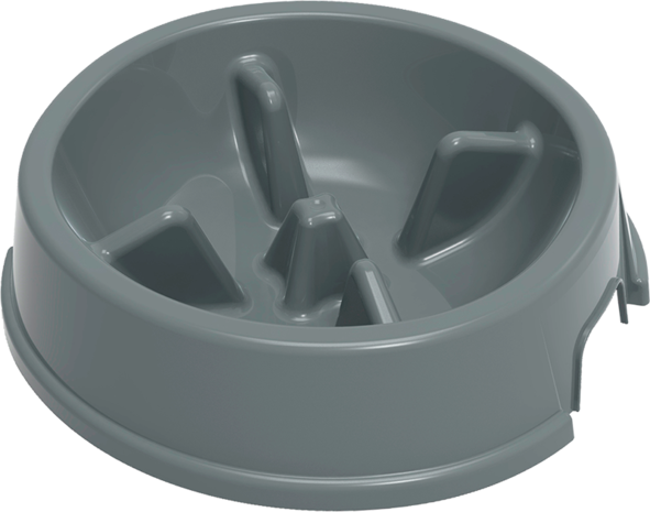 Jack & Vanilla PLASTICS Stella Slow Feed Alimentatore Grigio Jack & Vanilla PLASTICS Stella Slow Feed Alimentatore Grigio