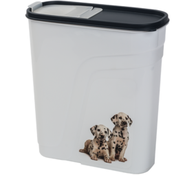 Jack & Vanilla Jack & Vanilla PLASTICS Aufbewahrungsbox für Lebensmittel Grau 4L 10x24x26cm Jack & Vanilla Jack & Vanilla PLASTICS Aufbewahrungsbox für Lebensmittel Grau 4L 10x24x26cm