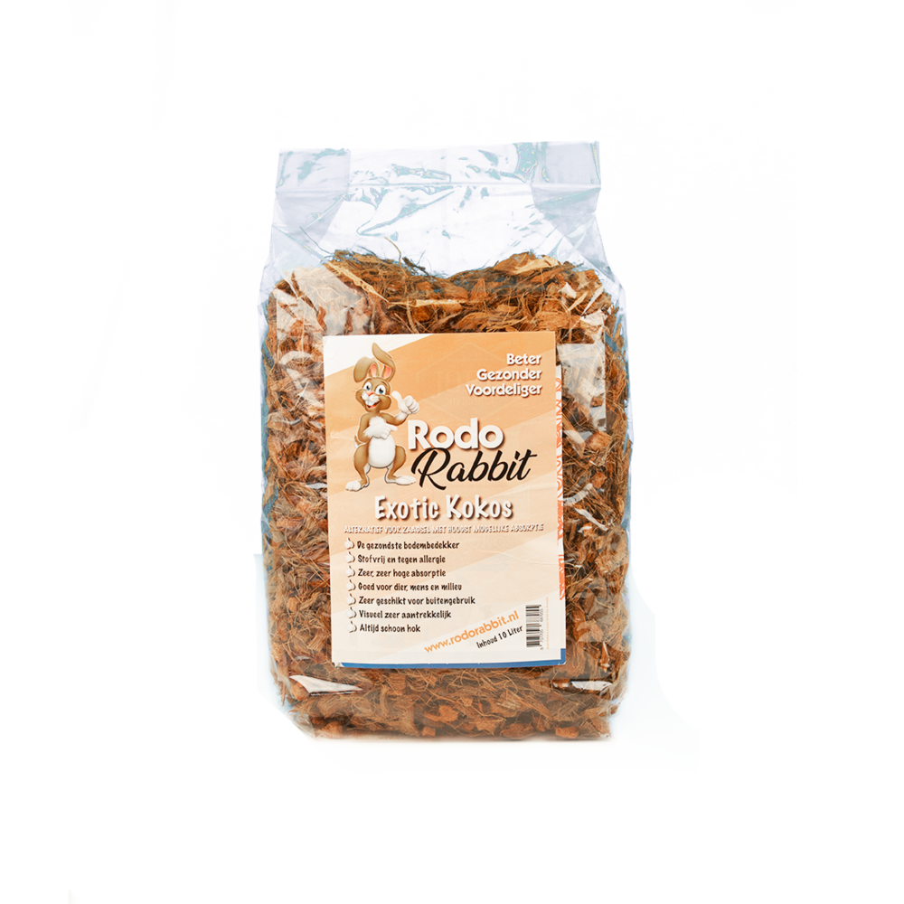 Rodo Rabbit Kokosnuss-Nistmaterial 150 Gramm Rodo Rabbit Kokosnuss-Nistmaterial 150 Gramm