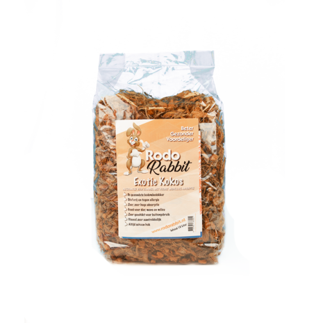 Rodo Rabbit Lecho de coco 10 litros Rodo Rabbit Lecho de coco 10 litros