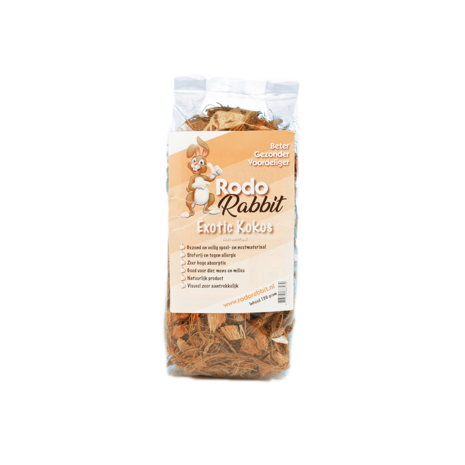 Rodo Rabbit Lecho de coco 10 litros Rodo Rabbit Lecho de coco 10 litros