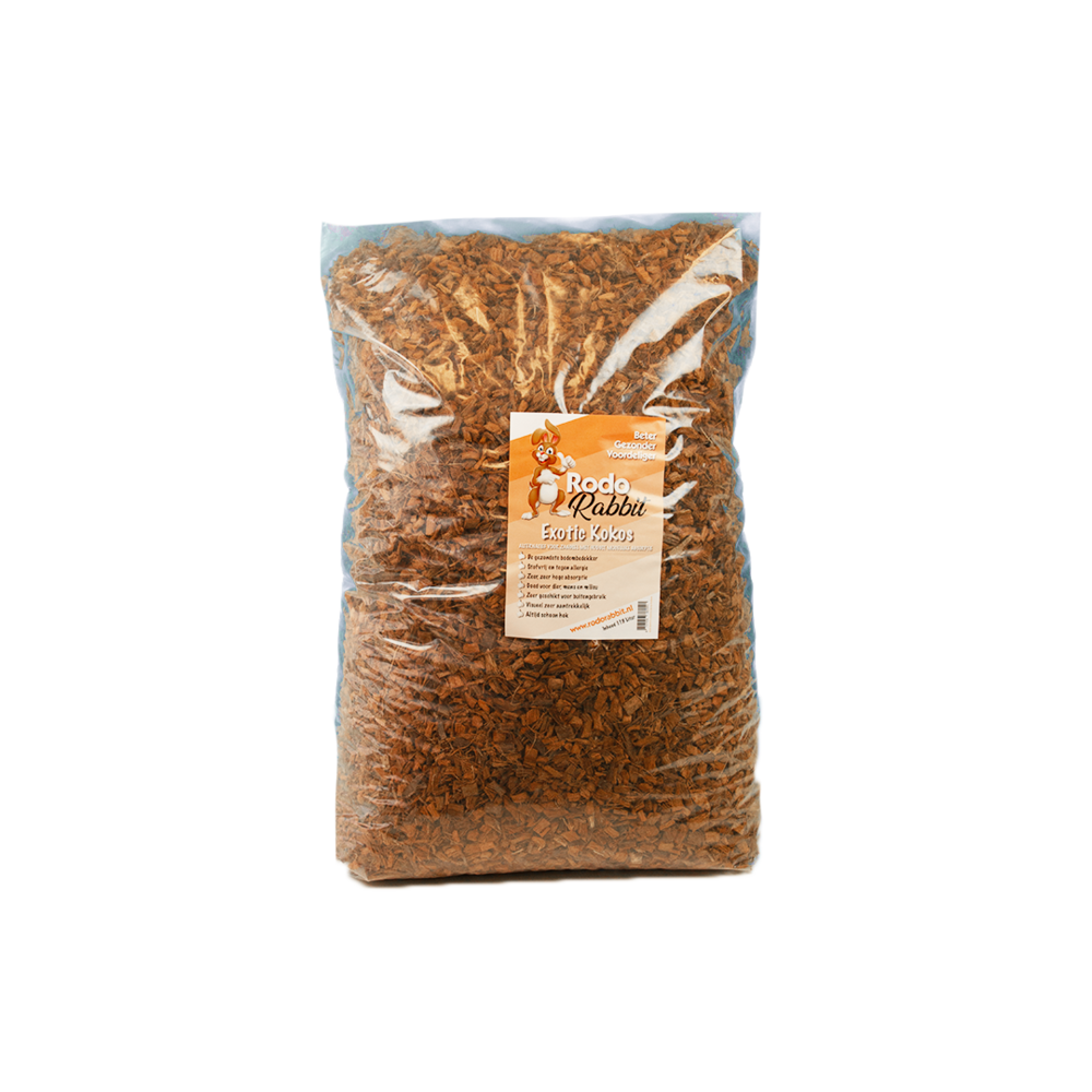 Rodo Rabbit Rodo Rabbit Noix de coco exotique grossière 115 litres Rodo Rabbit Rodo Rabbit Noix de coco exotique grossière 115 litres