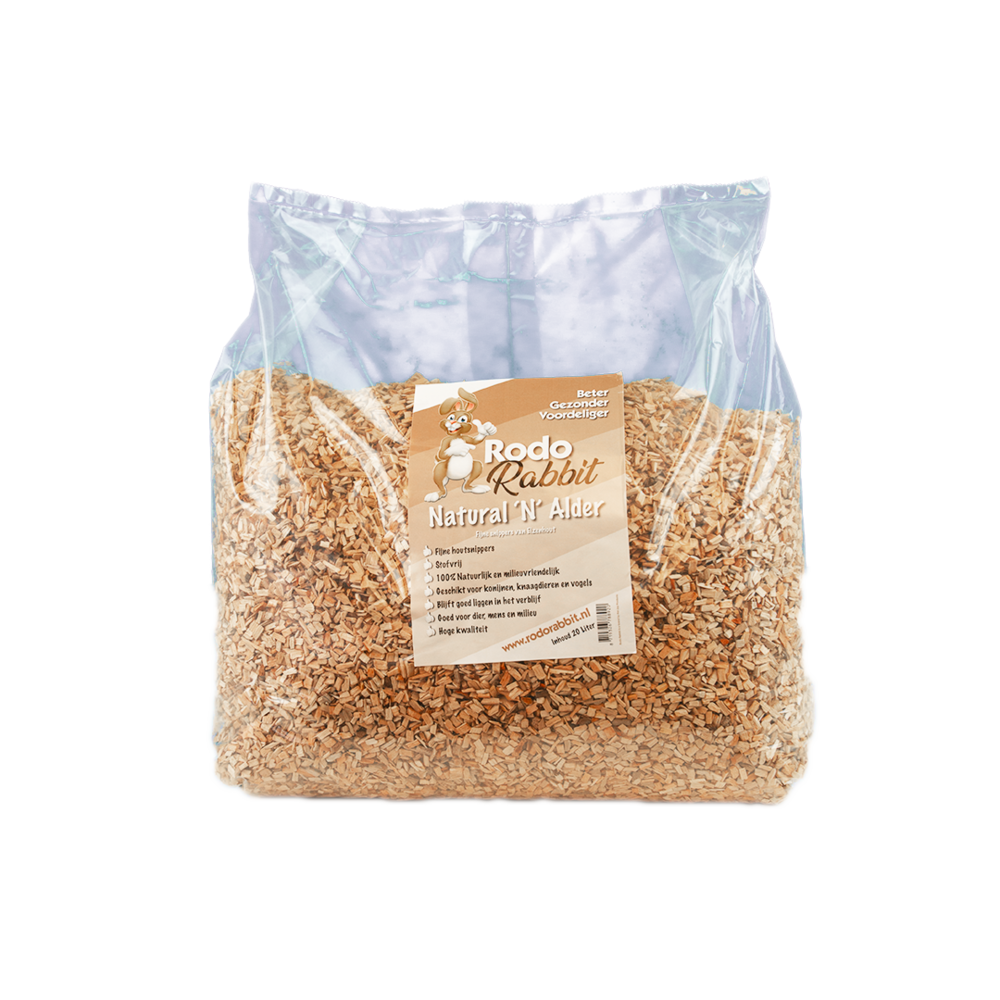Rodo Rabbit Natural N Alder  20 liter Rodo Rabbit Natural N Alder  20 liter
