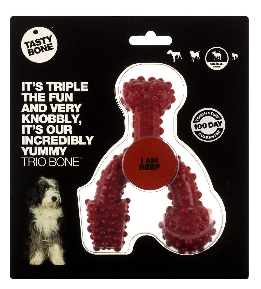 Tasty Bone  Trio Knochenknochen Rindfleisch klein Tasty Bone  Trio Knochenknochen Rindfleisch klein