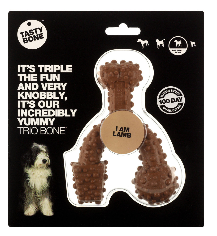 Tasty Bone Os savoureux Trio agneau os Small Tasty Bone Os savoureux Trio agneau os Small