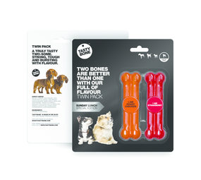 Tasty Bone Twinpack Déjeuner du dimanche - Poulet rôti et fraise Tasty Bone Twinpack Déjeuner du dimanche - Poulet rôti et fraise