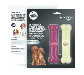 Tasty Bone Twinpack Viande - Boeuf Wellington & Poulet Cordon Bleu