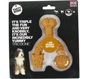 Tasty Bone Trio Bone Peanut Butter