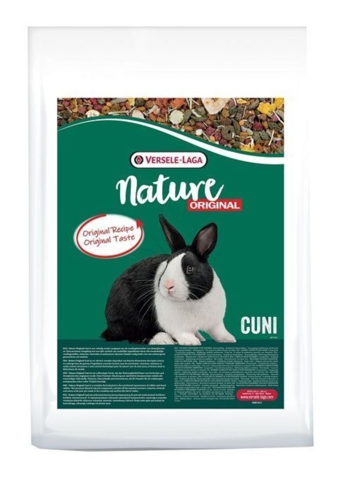 Versele-Laga Nature Original Cuni - Nourriture pour lapins - Mypetworld