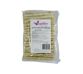 Papillon Pet Products Papillon 100 bâtons à rouler blancs
