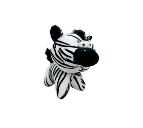 Papillon Pet Products Papillon Plüsch-Zebra mit Quietsche