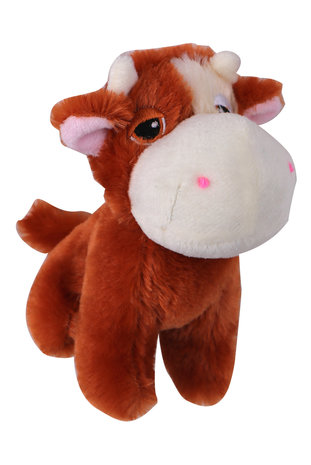 Papillon Pet Products Papillon Plush cow with squeak 14 cm Papillon Pet Products Papillon Plush cow with squeak 14 cm
