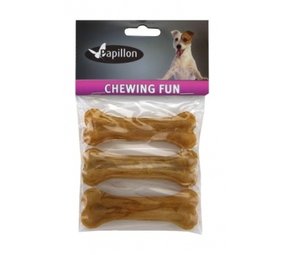 Papillon Pet Products Papillon 3 Geperste kauwbotten naturel