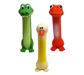 Papillon Pet Products Papillon Crocodile en latex, canard et grenouille