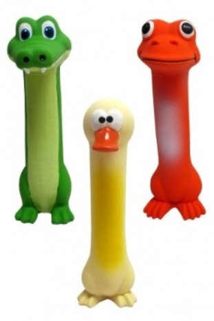 Papillon Pet Products Papillon Pato e sapo crocodilo de látex Papillon Pet Products Papillon Pato e sapo crocodilo de látex