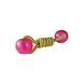 Papillon Pet Products Flostouw met 2 TPR ballen 17 cm Papillon Pet Products Flostouw met 2 TPR ballen 17 cm