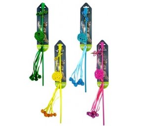 Papillon Pet Products Hengel met draadbal in 4 kleuren