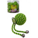 Papillon Pet Products Bal met belletjes groen 5 cm Papillon Pet Products Bal met belletjes groen 5 cm