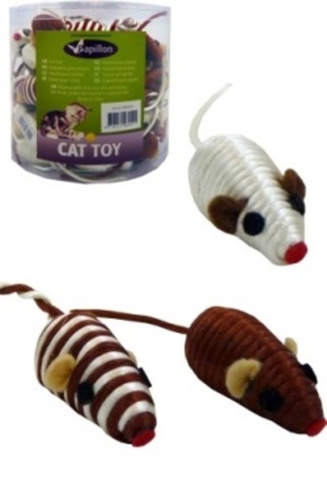 Papillon Pet Products Topo marrone/oro assortito 5 cm con cricchetto Papillon Pet Products Topo marrone/oro assortito 5 cm con cricchetto