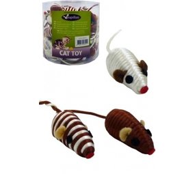 Papillon Pet Products Souris marron/or assortie 5 cm avec cliquet Papillon Pet Products Souris marron/or assortie 5 cm avec cliquet