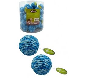 Papillon Pet Products Bola 4cm azul/plata con carraca