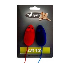 Papillon Pet Products Caña de pescar con ratón en tarjeta