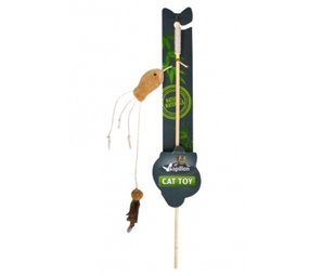 Papillon Pet Products Fishing rod with fish on card Papillon Pet Products Fishing rod with fish on card