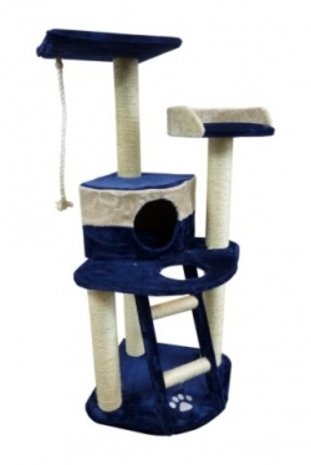 Papillon Pet Products Scratch post Oslo 49 x 49 x 120 cm blue/beige Papillon Pet Products Scratch post Oslo 49 x 49 x 120 cm blue/beige
