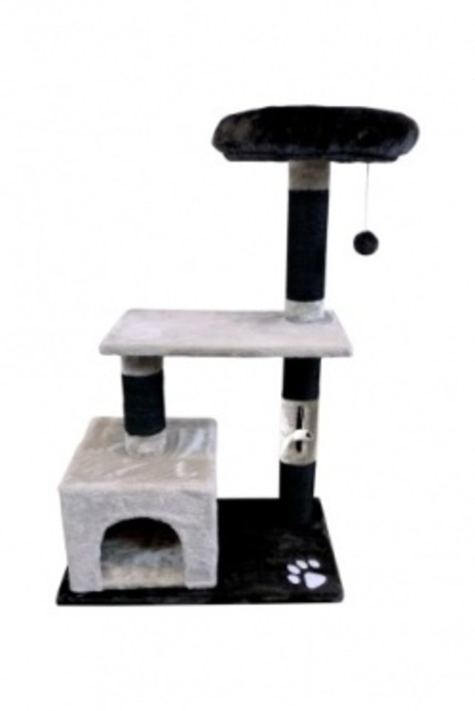 Papillon Pet Products Krabpaal Barcelona 60 x 33½ x 96 cm grijs Papillon Pet Products Krabpaal Barcelona 60 x 33½ x 96 cm grijs