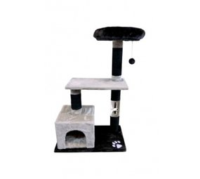 Papillon Pet Products Cat tree Barcelona 60 x 33½ x 96 cm grey