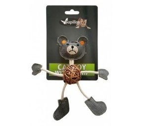 Papillon Pet Products Peluche Urso de Papillon brinquedo com catnip Papillon Pet Products Peluche Urso de Papillon brinquedo com catnip