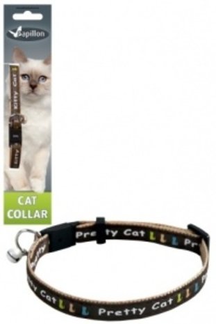 Papillon Pet Products Adjustable cat collar 10 mm x 21 - 33 cm Kitty cat Papillon Pet Products Adjustable cat collar 10 mm x 21 - 33 cm Kitty cat