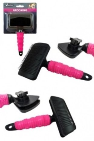 Papillon Pet Products Brosse universelle autonettoyante Papillon Pet Products Brosse universelle autonettoyante