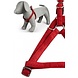 Papillon Pet Products Borsttuig Mac Leather kleur rood Papillon Pet Products Borsttuig Mac Leather kleur rood