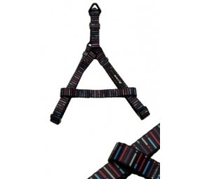 Papillon Pet Products Imbracatura pettorale in nylon X-TRM Sublime colore nero