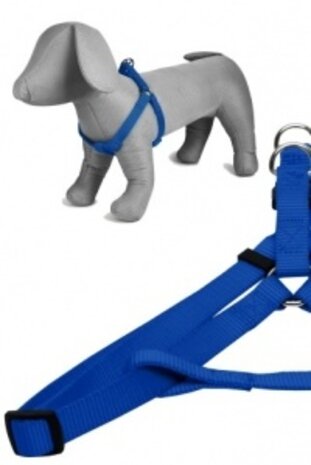 Papillon Pet Products Nylon borsttuig kleur blauw