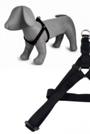 Papillon Pet Products Imbracatura pettorale in nylon di colore nero