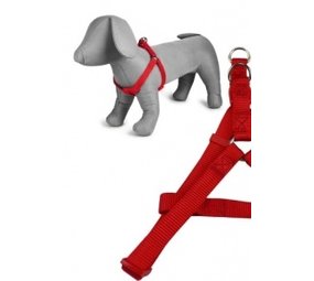 Papillon Pet Products Imbracatura pettorale in nylon di colore rosso