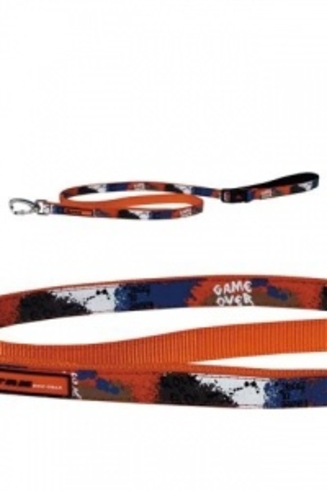 Papillon Pet Products Linea di nylon X-TRM Rock-N-Roll colore arancione