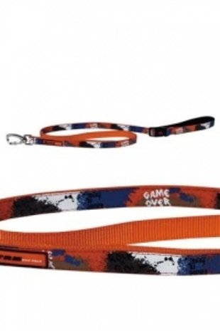 Papillon Pet Products Linea di nylon X-TRM Rock-N-Roll colore arancione
