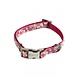 Papillon Pet Products Adjustable nylon collar Hula Hula color pink Papillon Pet Products Adjustable nylon collar Hula Hula color pink